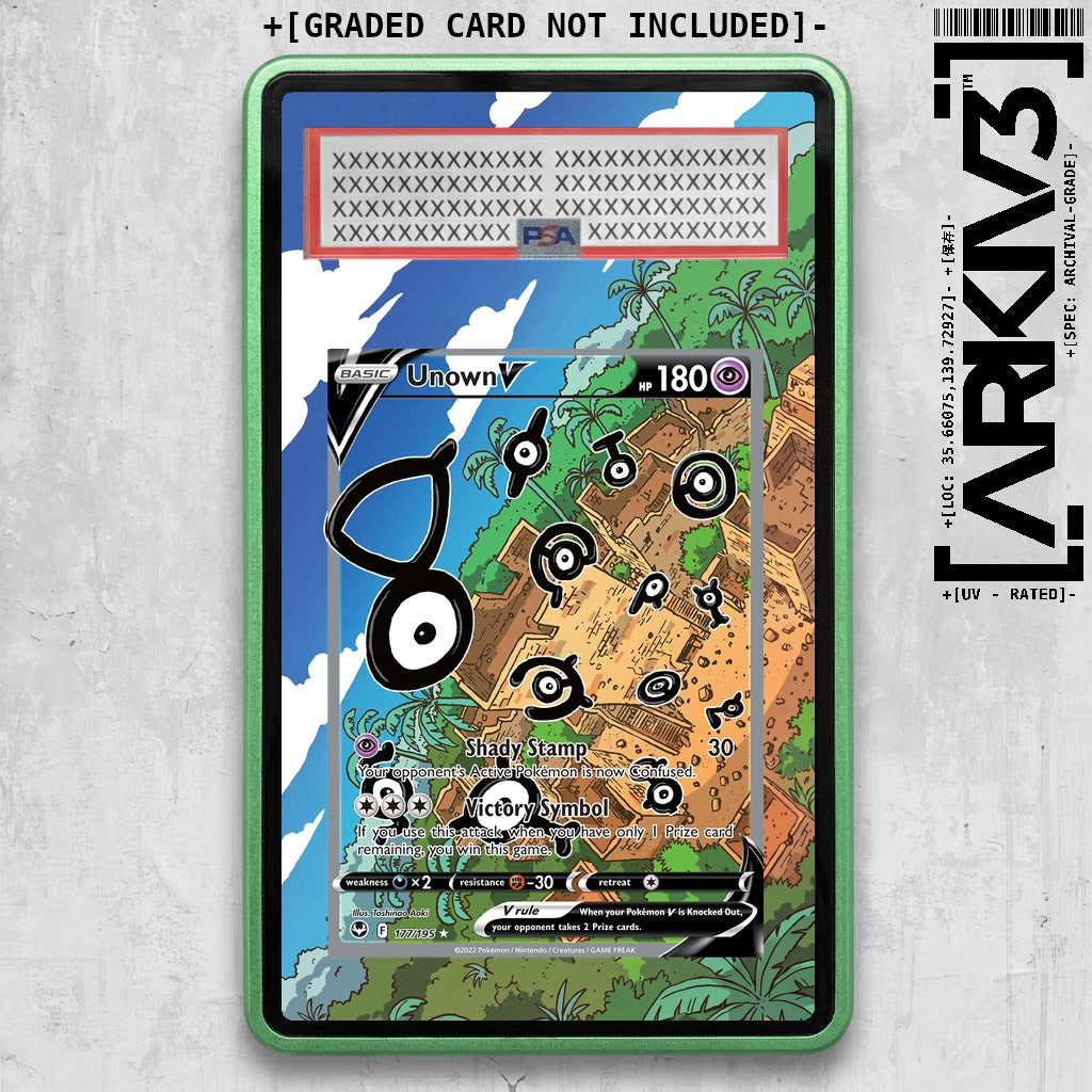ARKIV3 PSA graded front - Green