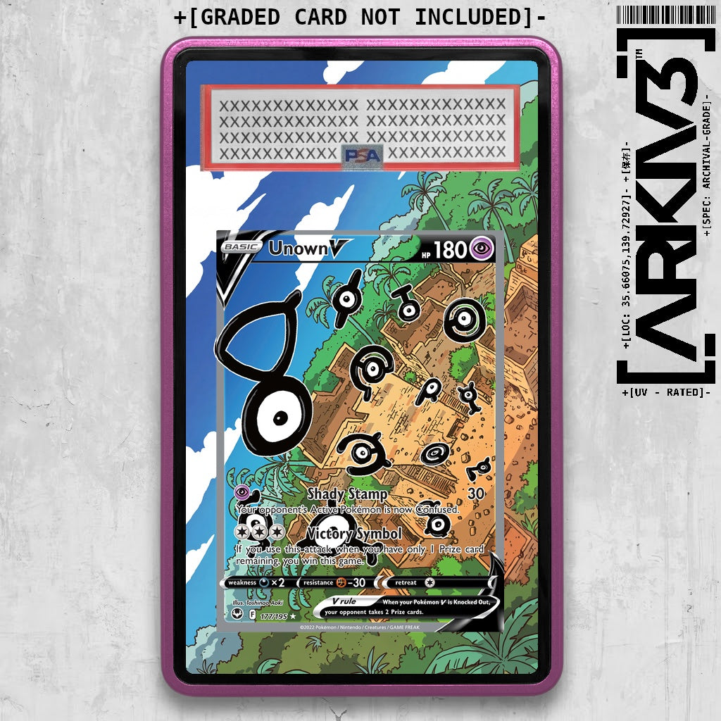 ARKIV3 PSA graded front - Purple