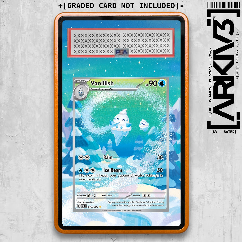 ARKIV3 PSA graded front - Orange