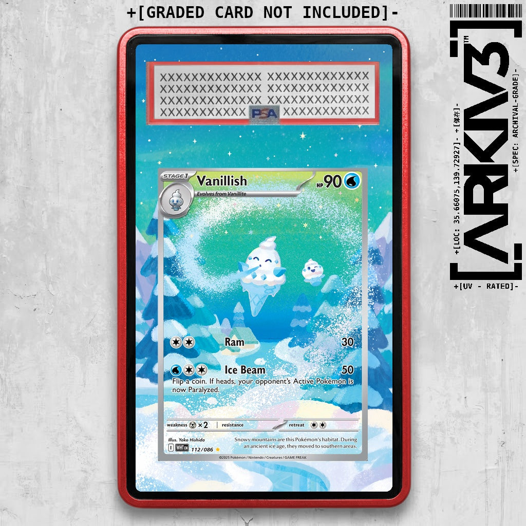 ARKIV3 PSA graded front - Red
