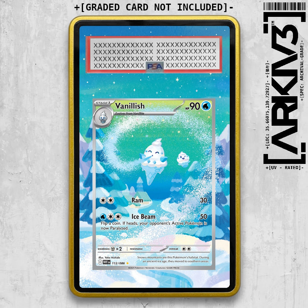 ARKIV3 PSA graded front - Yellow