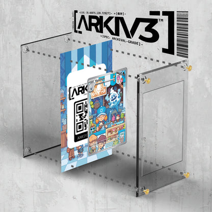 [UNIT: 190/182] // Vanillish Extended Art Display Case - Raw