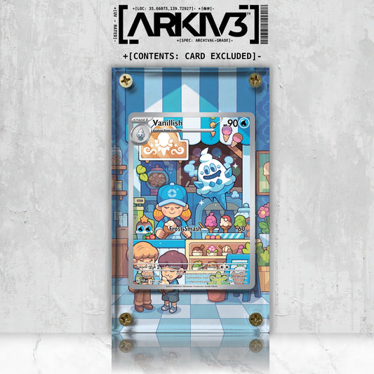 [UNIT: 190/182] // Vanillish Extended Art Display Case - Raw