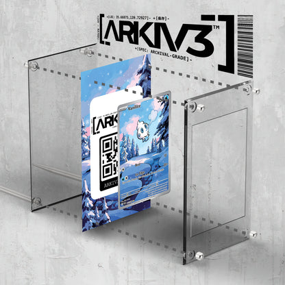 [UNIT: 111/86] // Vanillite Extended Art Display Case - Raw