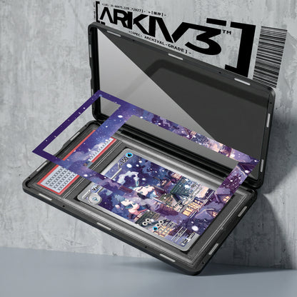 ARKIV3 PSA graded exploded mockup