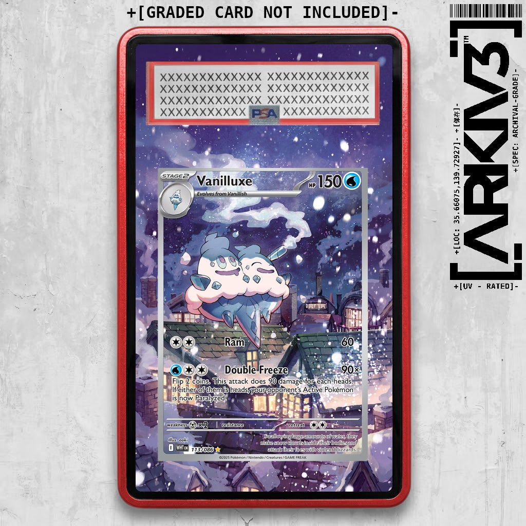 ARKIV3 PSA graded front - Red