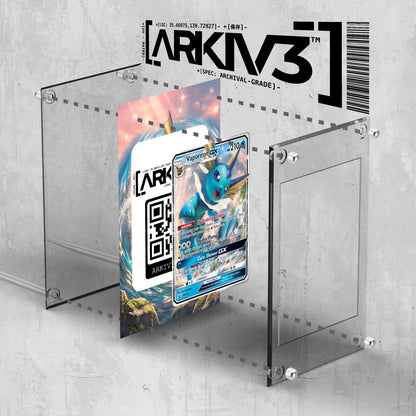 [UNIT: SM172/248] // Vaporeon-GX Extended Art Display Case - Raw