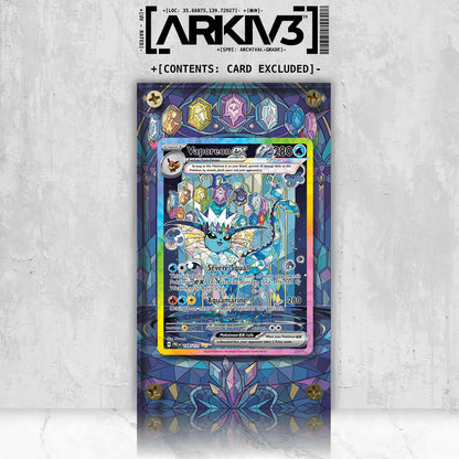 [UNIT: 149/131] // Vaporeon ex Extended Art Display Case - Raw