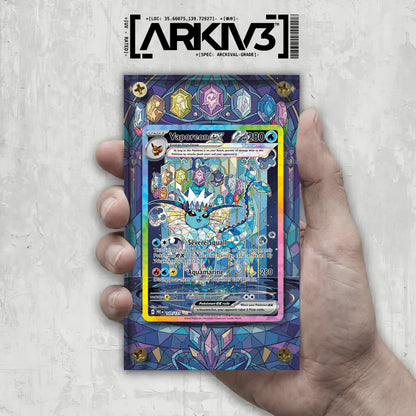 [UNIT: 149/131] // Vaporeon ex Extended Art Display Case - Raw