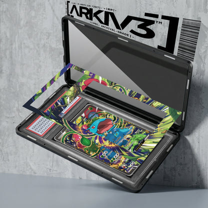 ARKIV3 PSA graded exploded mockup