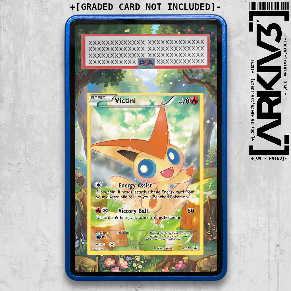 [UNIT: XY117/211] // Victini Extended Art Display Case - Graded