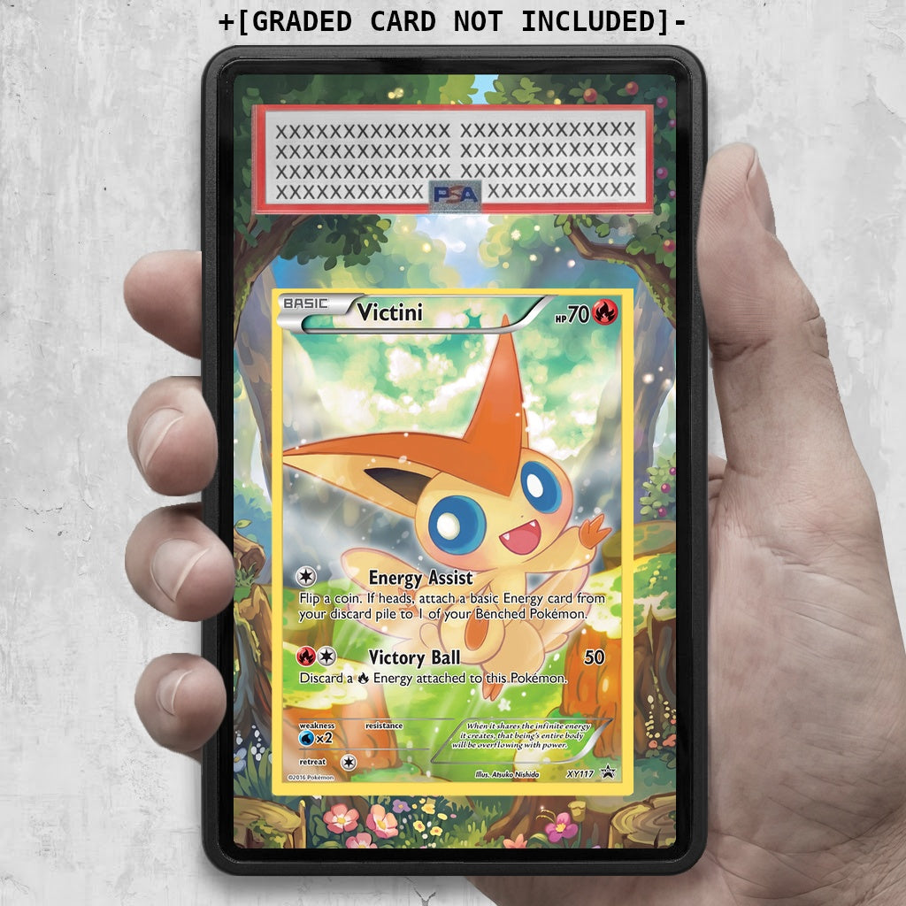 [UNIT: XY117/211] // Victini Extended Art Display Case - Graded