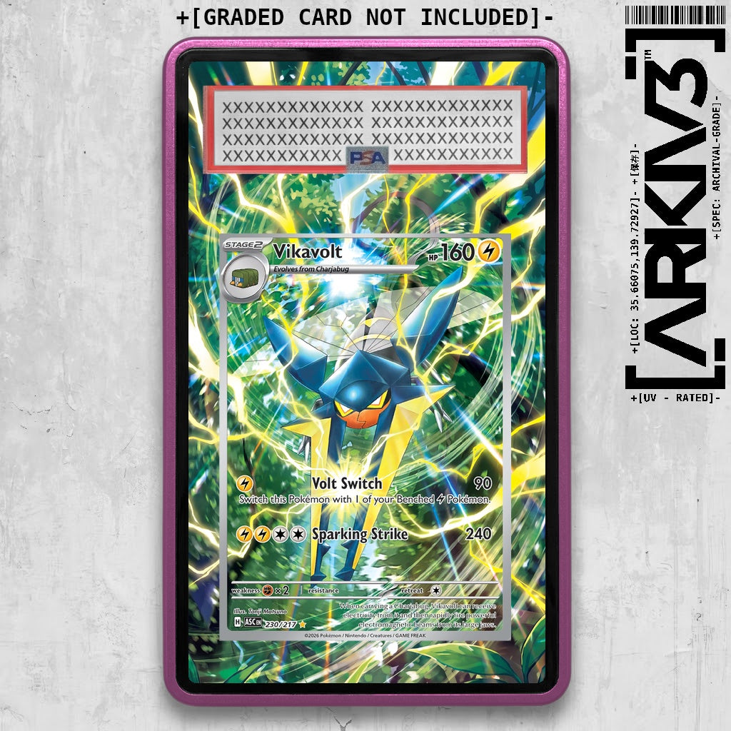 ARKIV3 PSA graded front - Purple