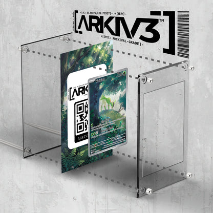 [UNIT: 95/86] // Virizion Extended Art Display Case - Raw