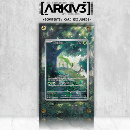 [UNIT: 95/86] // Virizion Extended Art Display Case - Raw