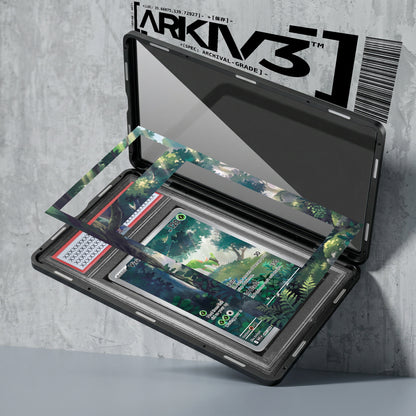 ARKIV3 PSA graded exploded mockup