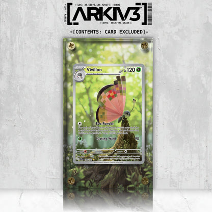 [UNIT: 193/191] // Vivillon Extended Art Display Case - Raw