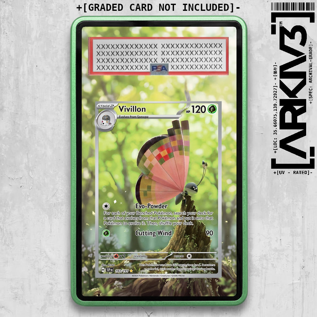 ARKIV3 PSA graded front - Green