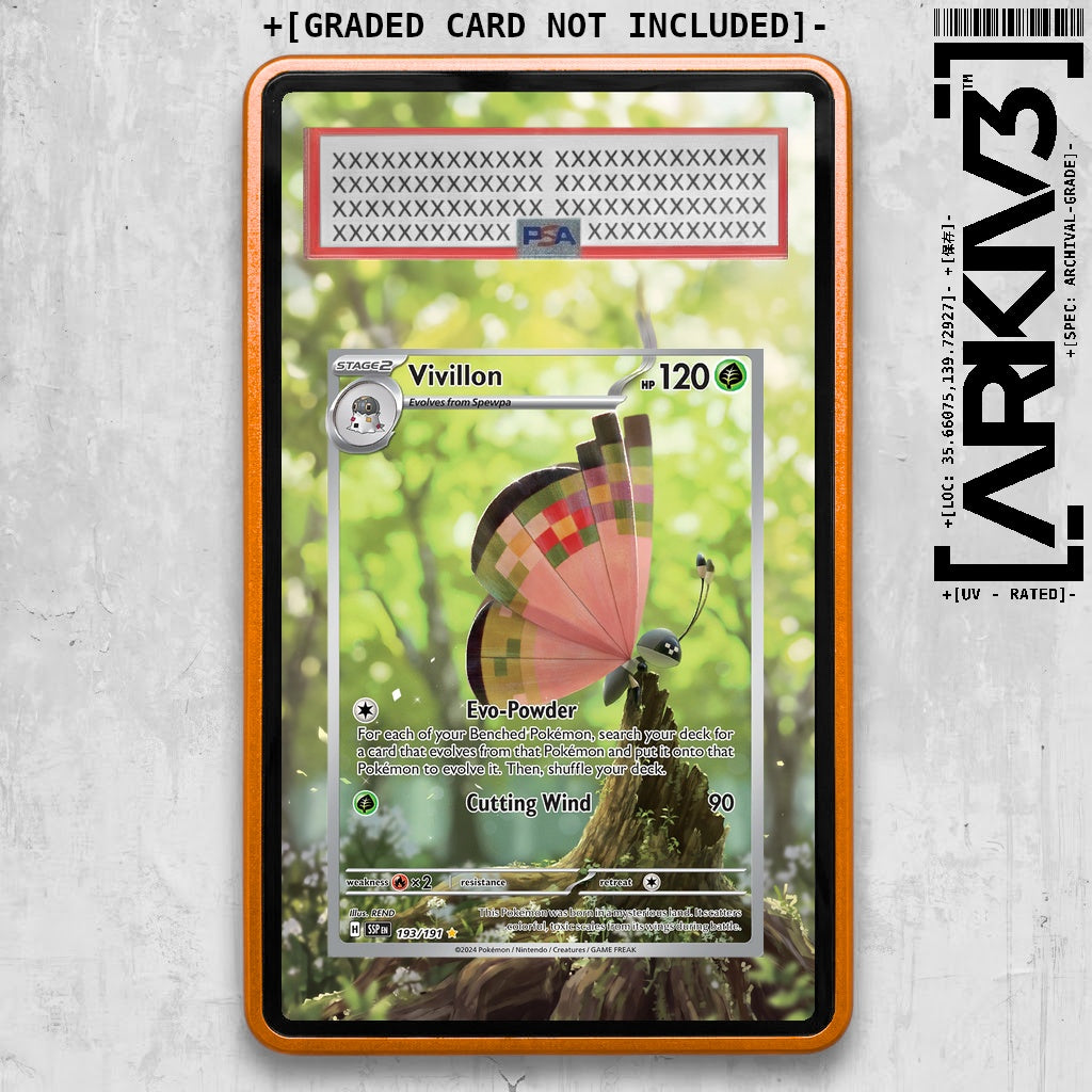 ARKIV3 PSA graded front - Orange