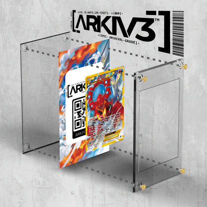 [UNIT: 115/114] // Volcanion-EX Extended Art Display Case - Raw