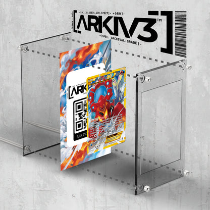 [UNIT: 115/114] // Volcanion-EX Extended Art Display Case - Raw
