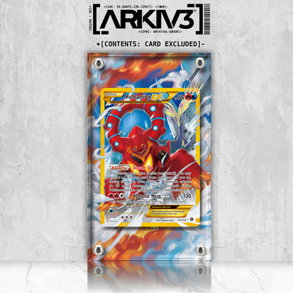 [UNIT: 115/114] // Volcanion-EX Extended Art Display Case - Raw
