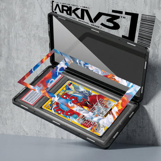 ARKIV3 PSA graded exploded mockup
