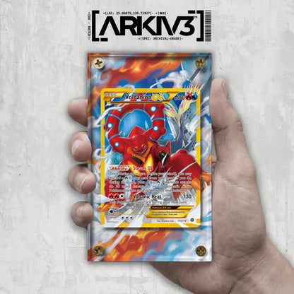 [UNIT: 115/114] // Volcanion-EX Extended Art Display Case - Raw