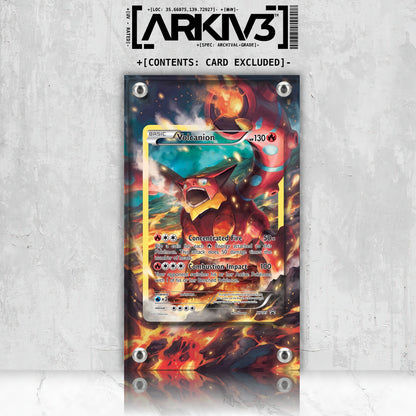 [UNIT: XY185] // Volcanion Extended Art Display Case - Raw