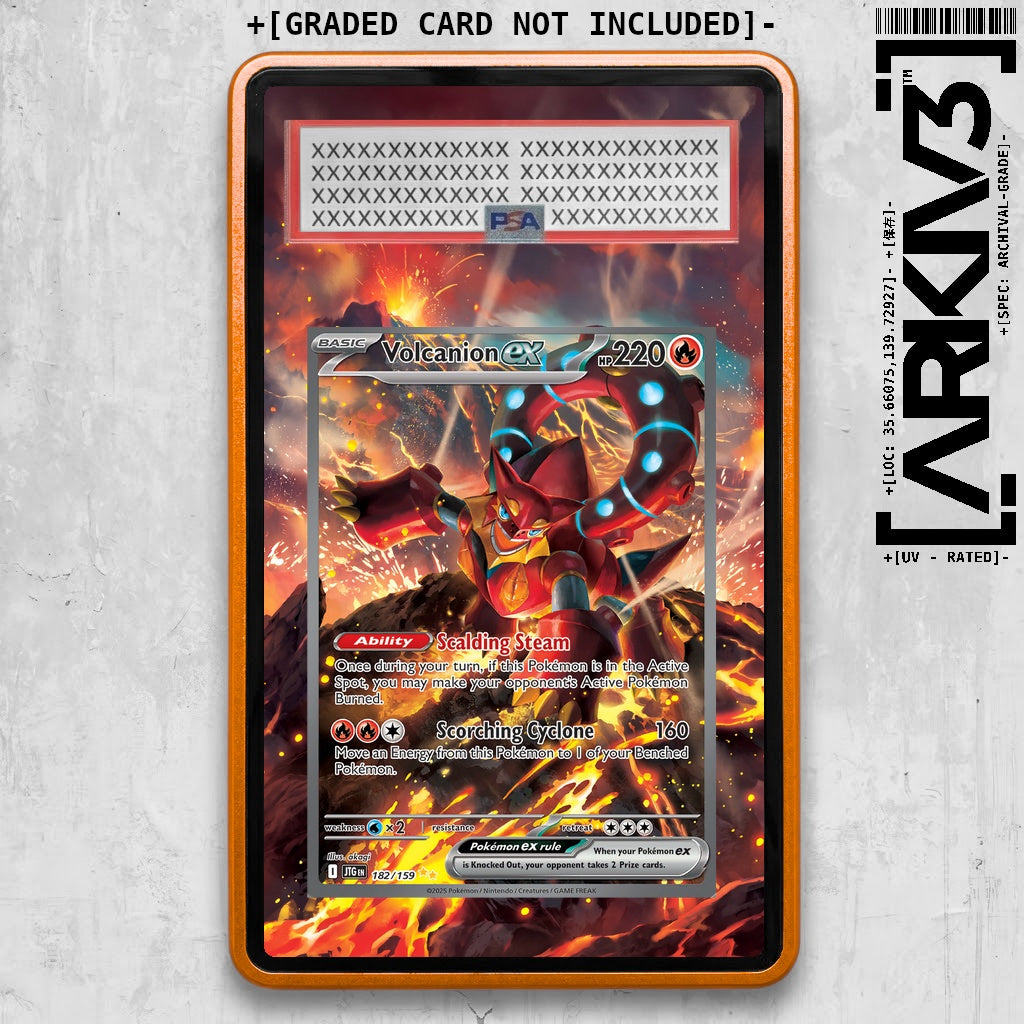ARKIV3 PSA graded front - Orange