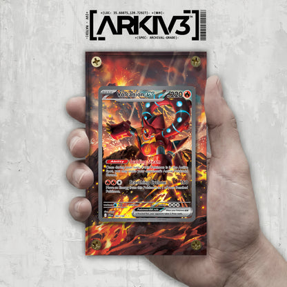 [UNIT: 182/159] // Volcanion ex Extended Art Display Case - Raw