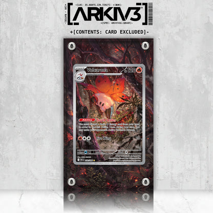 [UNIT: 100/86] // Volcarona Extended Art Display Case - Raw