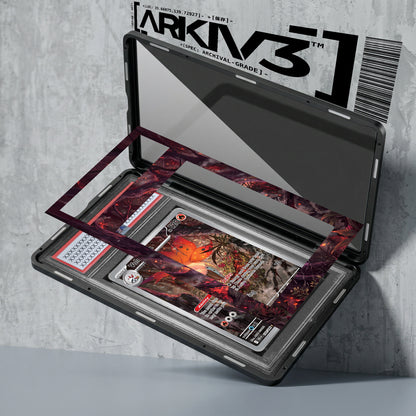 ARKIV3 PSA graded exploded mockup