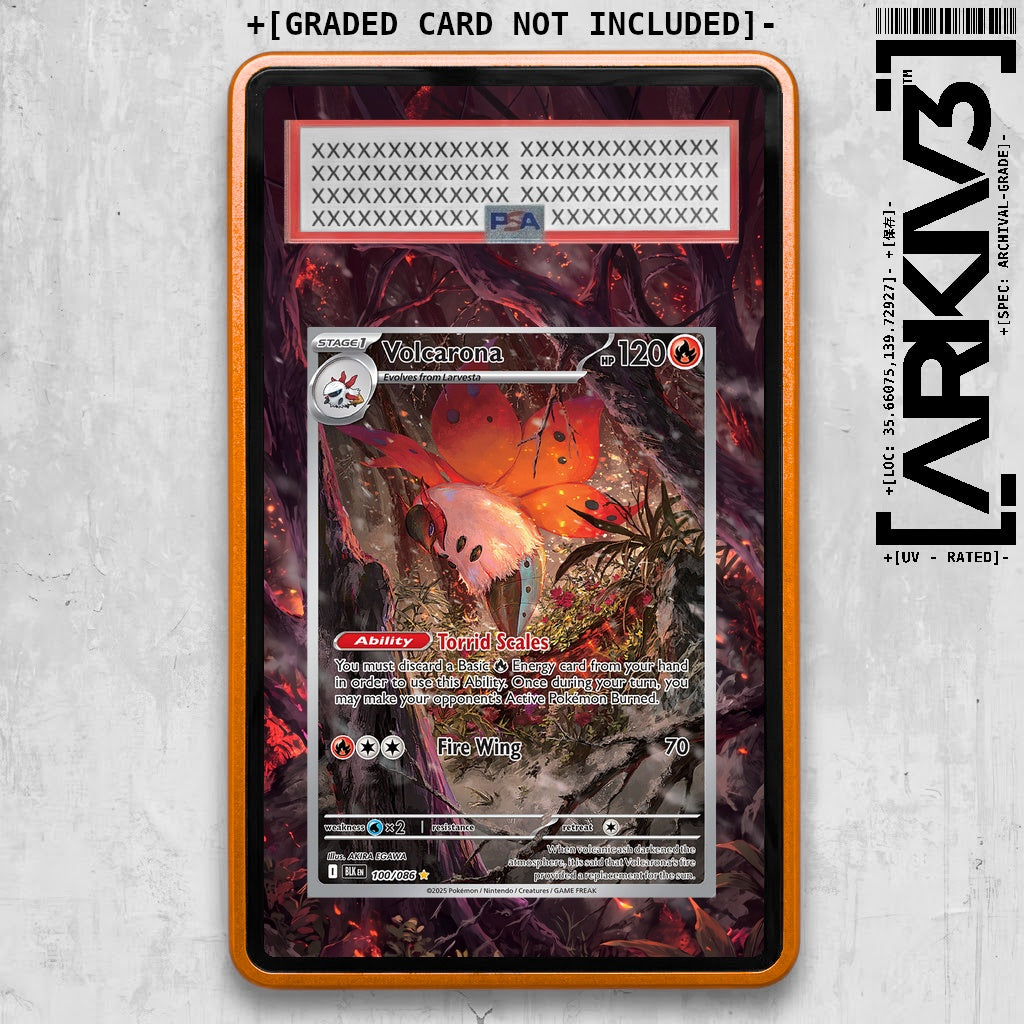 ARKIV3 PSA graded front - Orange