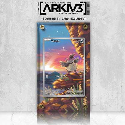 [UNIT: 144/86] // Vullaby Extended Art Display Case - Raw