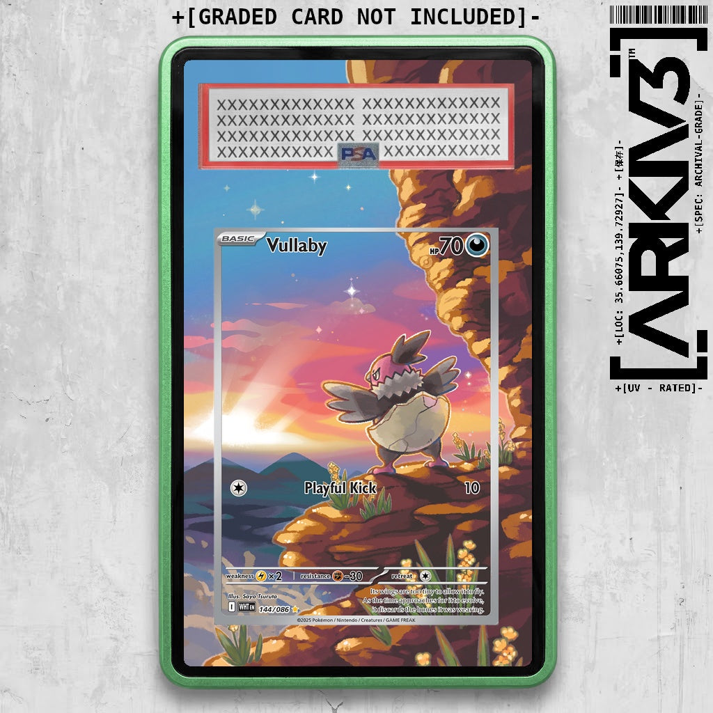 ARKIV3 PSA graded front - Green
