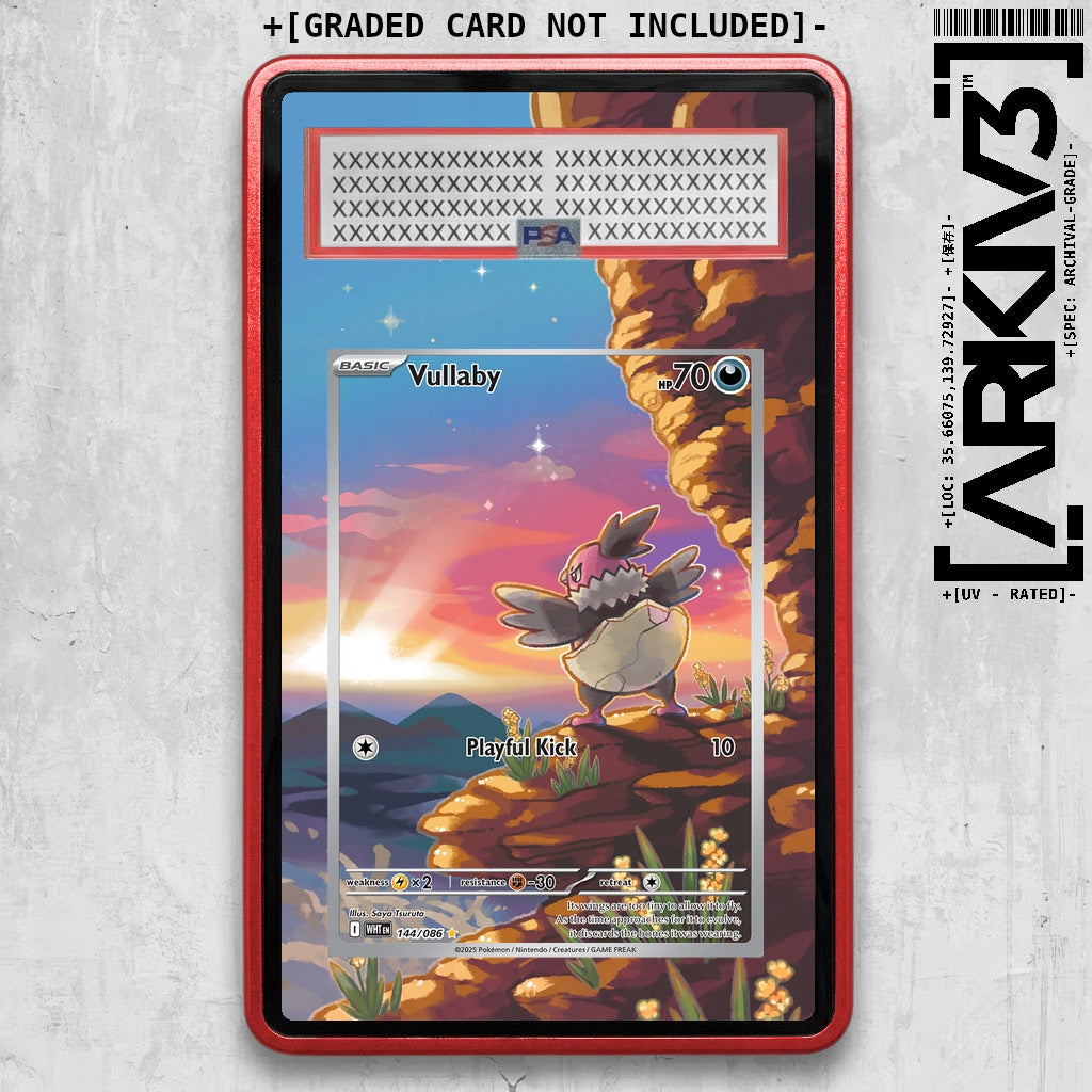 ARKIV3 PSA graded front - Red