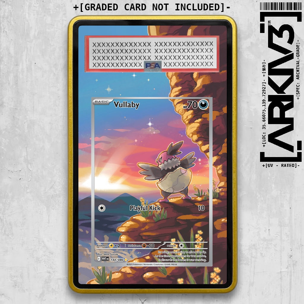 ARKIV3 PSA graded front - Yellow