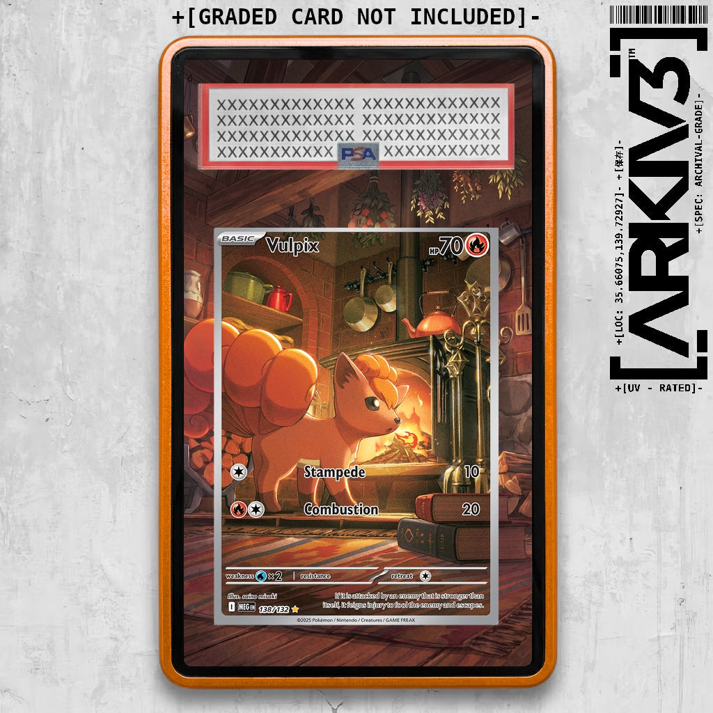 ARKIV3 PSA graded front - Orange