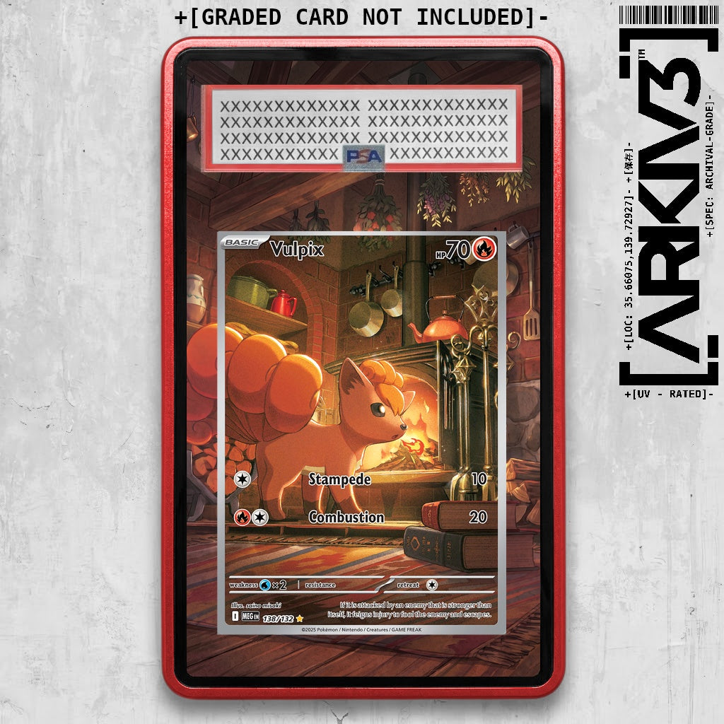 ARKIV3 PSA graded front - Red