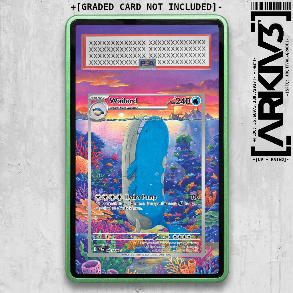 ARKIV3 PSA graded front - Green