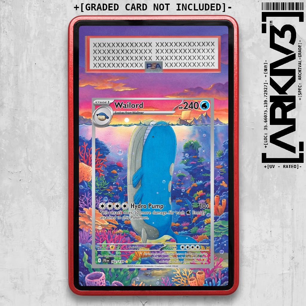 ARKIV3 PSA graded front - Red