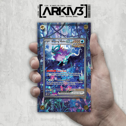 [UNIT: 205/162] // Walking Wake ex Extended Art Display Case - Raw