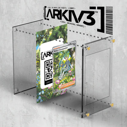 [UNIT: 186/132] // Wally's Compassion Extended Art Display Case - Raw