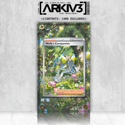 [UNIT: 186/132] // Wally's Compassion Extended Art Display Case - Raw