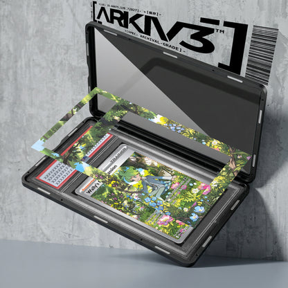ARKIV3 PSA graded exploded mockup