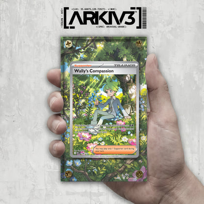 [UNIT: 186/132] // Wally's Compassion Extended Art Display Case - Raw