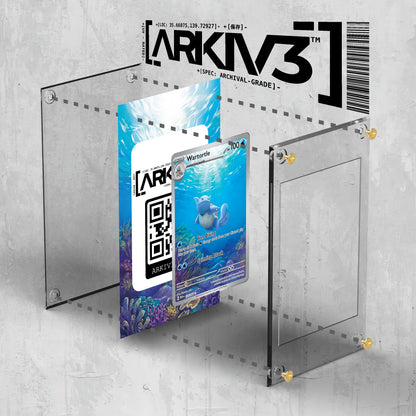 [UNIT: 171/165] // Wartortle Extended Art Display Case - Raw