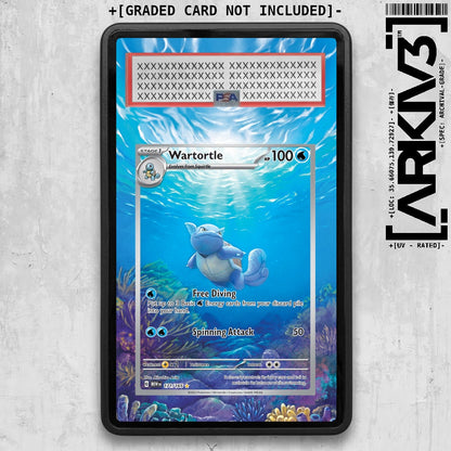 [UNIT: 171/165] // Wartortle Extended Art Display Case - Graded