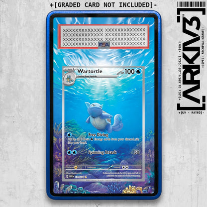 [UNIT: 171/165] // Wartortle Extended Art Display Case - Graded